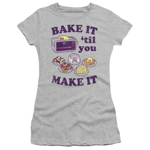 Image for Easy Bake Oven Girls T-Shirt - Bake It Till You Make It