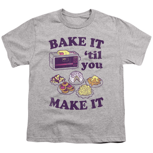 Image for Easy Bake Oven Youth T-Shirt - Bake It Till You Make It
