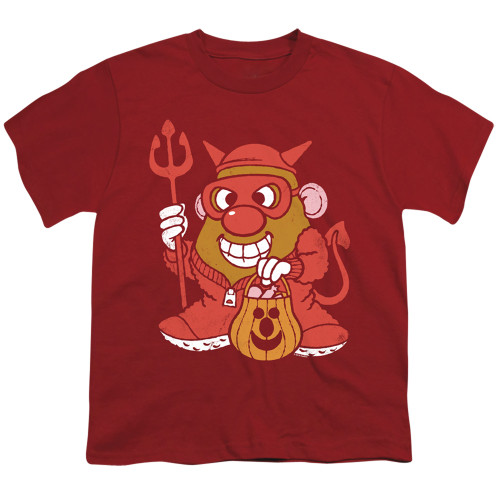 Image for Mr. Potato Head Youth T-Shirt - Deviled Spud