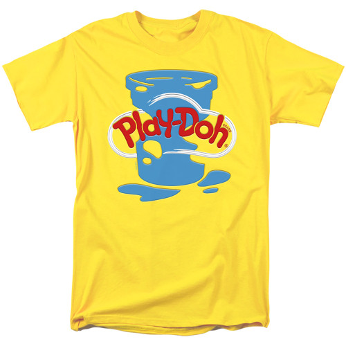 Image for Play Doh T-Shirt - Inverted Messy Logo