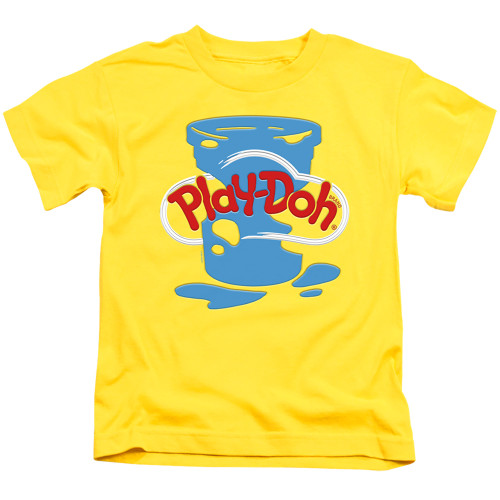 Image for Play Doh Kids T-Shirt - Inverted Messy Logo