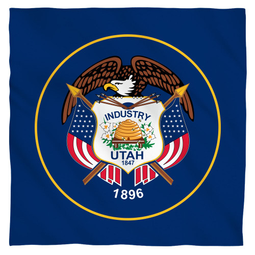 Image for Utah Flag Face Bandana -