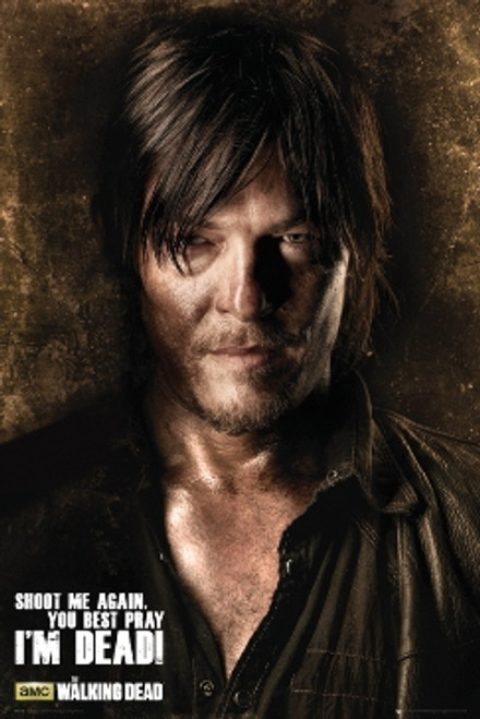 The Walking Dead Poster - Shoot Me Again