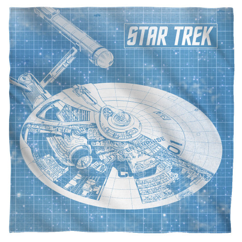 Image for Star Trek Face Bandana -Enterprise Blueprint