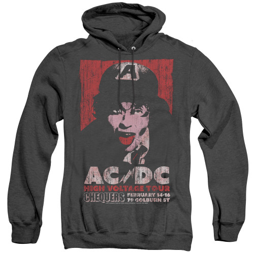 Image for AC/DC Heather Hoodie - High Voltage Live 1975