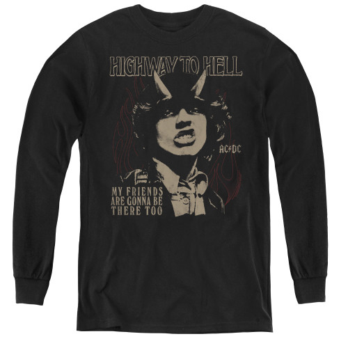 Image for AC/DC Youth Long Sleeve T-Shirt - My Friends