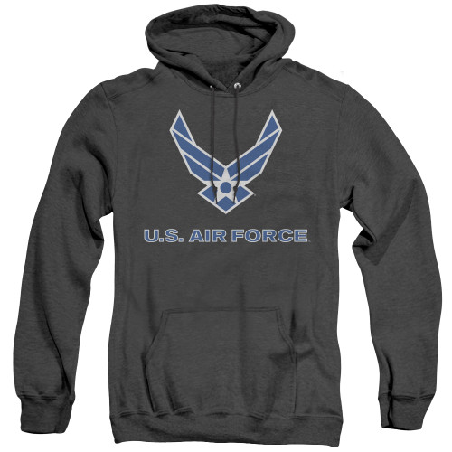 Image for U.S. Air Force Heather Hoodie - Logo