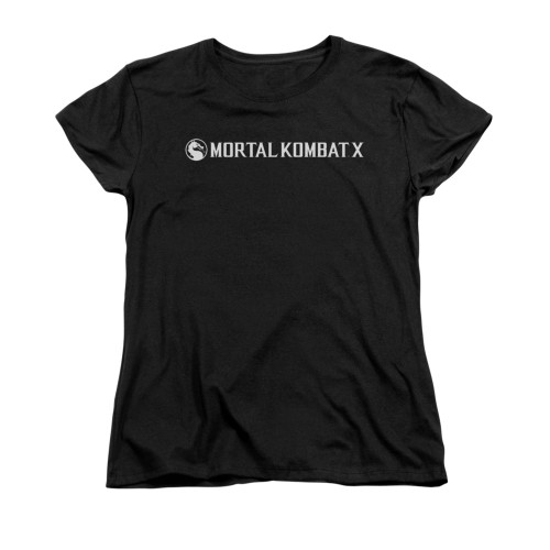 Mortal Kombat X Woman's T-Shirt - Horizontal Logo