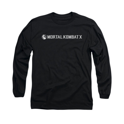 Mortal Kombat X Long Sleeve T-Shirt - Horizontal Logo