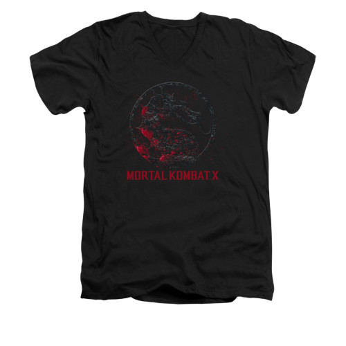 Mortal Kombat X V-Neck T-Shirt - Bloody Seal