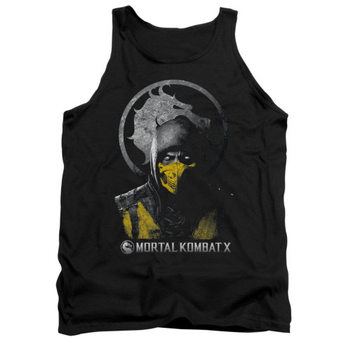 Mortal Kombat X Tank Top - Scorpion Bust