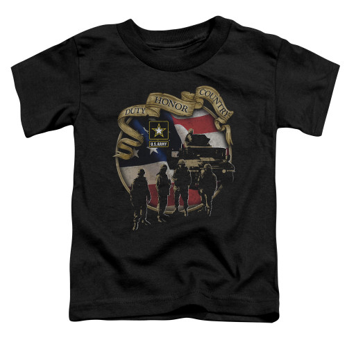 Image for U.S. Army Toddler T-Shirt - Duty Honor Country