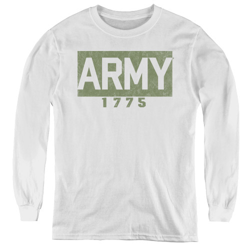 Image for U.S. Army Youth Long Sleeve T-Shirt - Block