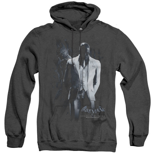 Image for Batman Arkham Origins Heather Hoodie - Black Mask