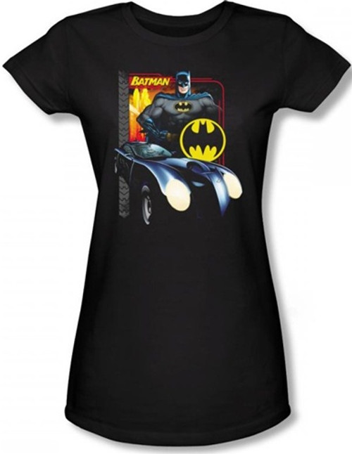 Batman Girls T-Shirt - Bat Racing