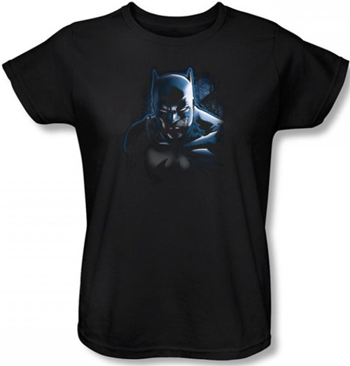 Batman Womens T-Shirt - Don't Mess With the Bat