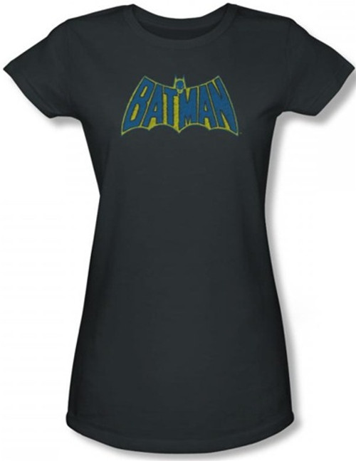 Batman Girls T-Shirt - Sketch Logo