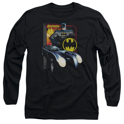 Image for Batman Long Sleeve T-Shirt - Bat Racing