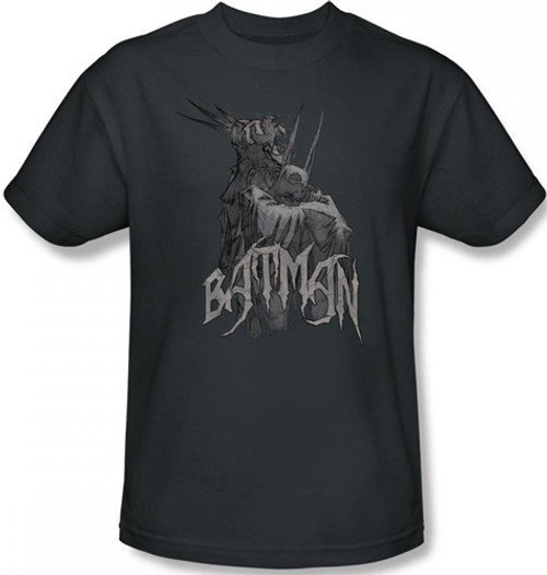 Image Closeup for Batman T-Shirt - Scary Right Hand