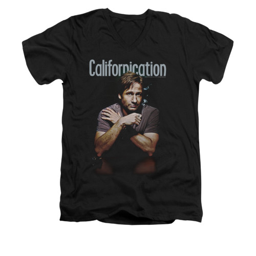 Californication V-Neck T-Shirt - Smoking