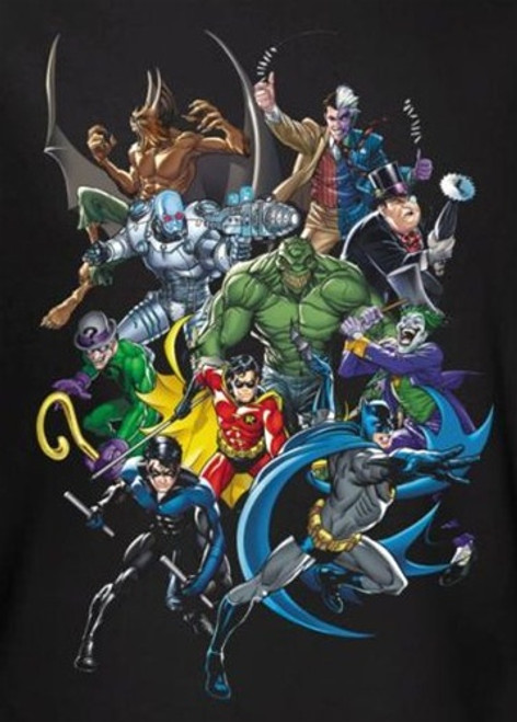 Batman T-Shirt - Saints and Psychos