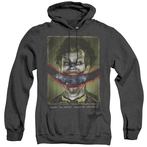 Image for Batman Heather Hoodie - Split Lip