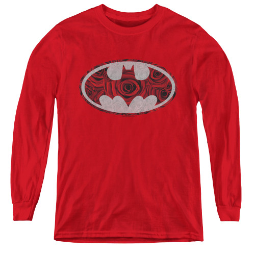 Batman Youth Long Sleeve T-Shirt - Rosey Signal