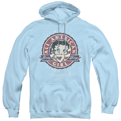 Image for Betty Boop Hoodie - All American Girl