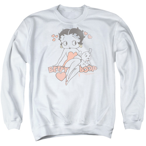Image for Betty Boop Crewneck - Classic With Pup