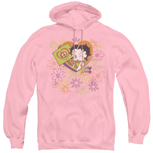 Image for Betty Boop Hoodie - Peace Love And Boop