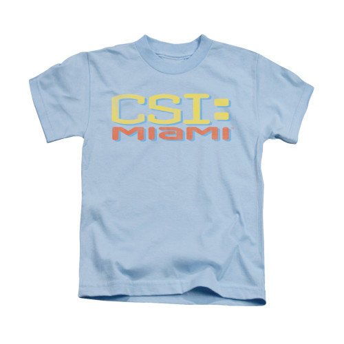 CSI Miami Kids T-Shirt - Logo Distressed