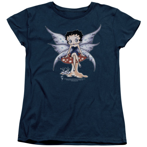 Image for Betty Boop Woman's T-Shirt - Mushroom Fairy
