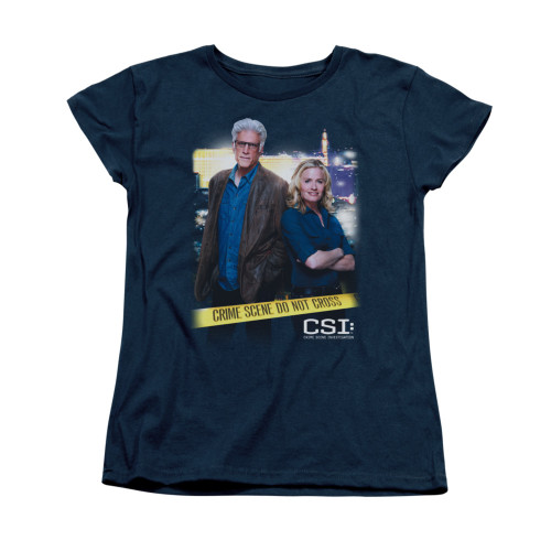 CSI Woman's T-Shirt - Do Not Cross