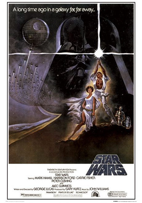 Image for Star Wars Poster - A long time ago in a galaxy far far away... 