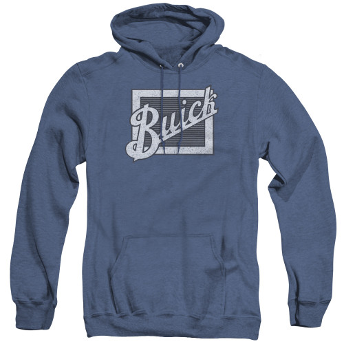 Image for Buick Heather Hoodie - Distressed Emblem