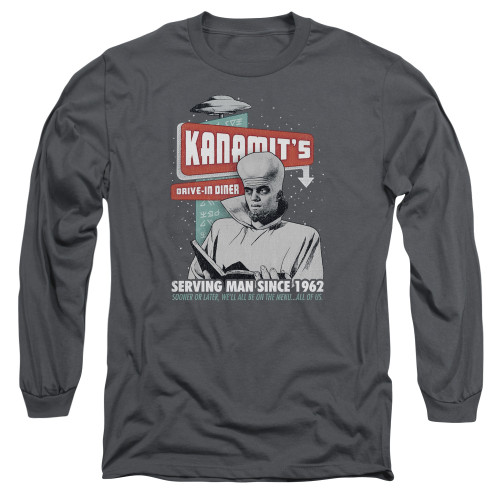 Image for The Twilight Zone Long Sleeve T-Shirt - Kanamits Diner