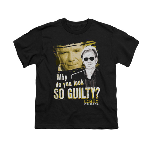 CSI Miami Youth T-Shirt - So Guilty