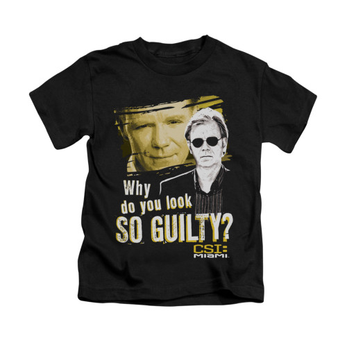 CSI Miami Kids T-Shirt - So Guilty