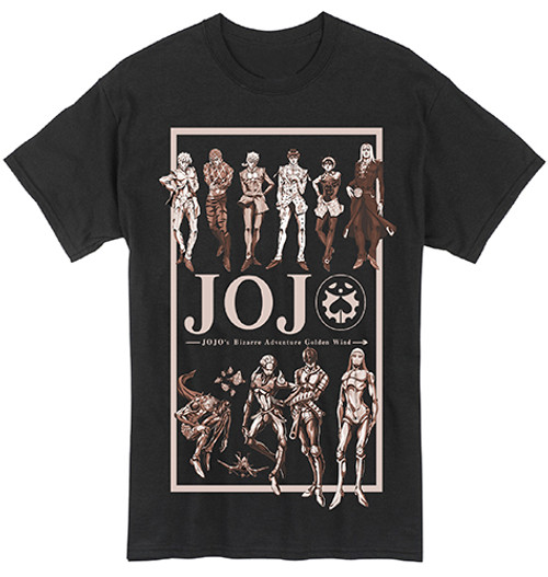 Image for JoJo's Bizarre Adventure T-Shirt - Golden Wind Group