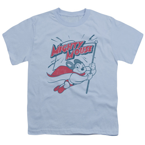 Image for Mighty Mouse Youth T-Shirt - Mighty Flag