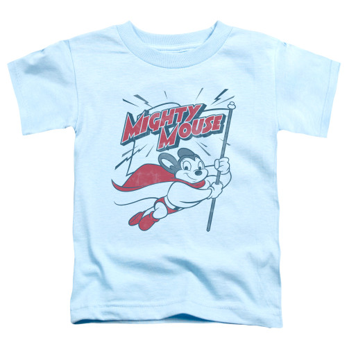 Image for Mighty Mouse Toddler T-Shirt - Mighty Flag