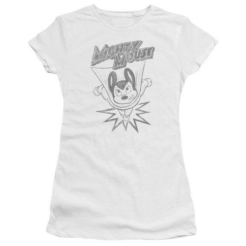 Image for Mighty Mouse Girls T-Shirt - Bursting Out