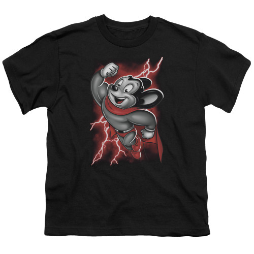 Image for Mighty Mouse Youth T-Shirt - Mighty Storm
