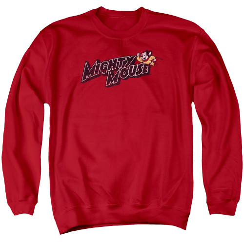 Image for Mighty Mouse Crewneck - Might Logo