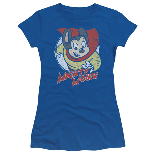 Image for Mighty Mouse Girls T-Shirt - Mighty Circle