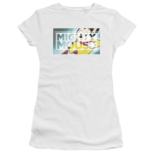 Image for Mighty Mouse Girls T-Shirt - Mighty Rectangle 
