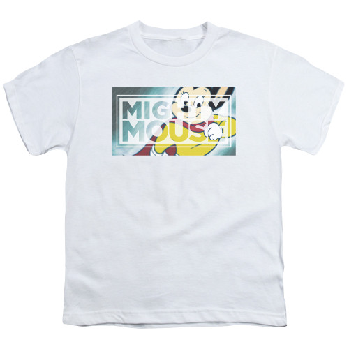 Image for Mighty Mouse Youth T-Shirt - Mighty Rectangle 