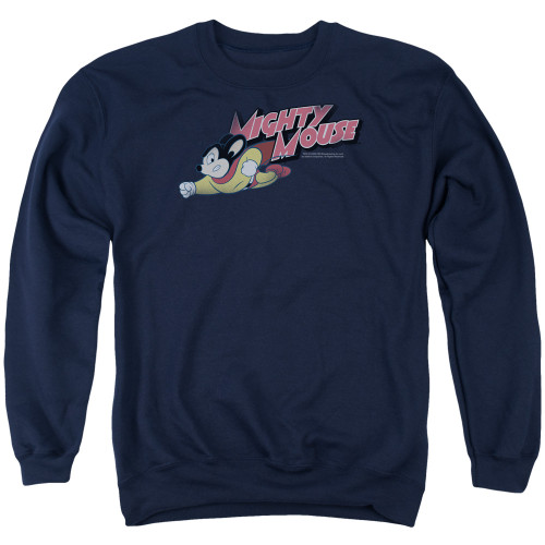 Image for Mighty Mouse Crewneck - Mighty Retro