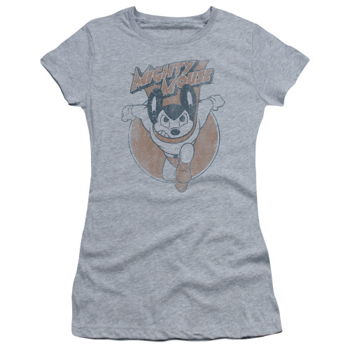 Image for Mighty Mouse Girls T-Shirt - Flying With Purpose