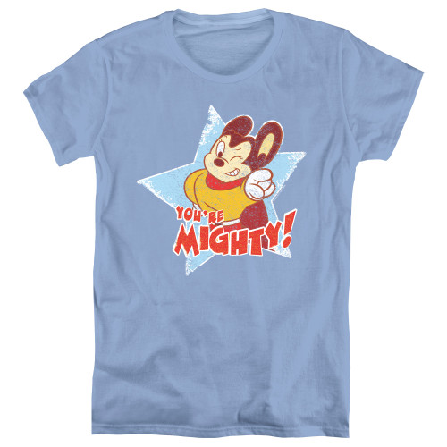 Image for Mighty Mouse Woman's T-Shirt - You're Mighty